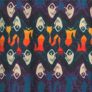 LulaRoe Leggings Disney Villains Maleficent Novelty One Size